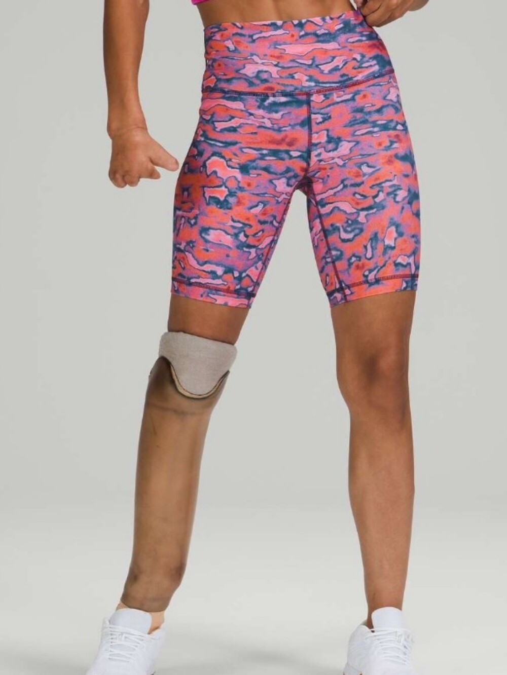 Lululemon Women's Wunder Train High Rise Short Chroma Clash Multi Everlux sz 12